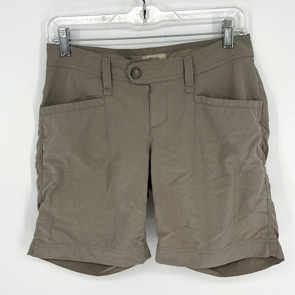 Royal Robbins Classic Bermuda Hiking Shorts in Sandstone Women’s Size 4 - Picture 1 of 8